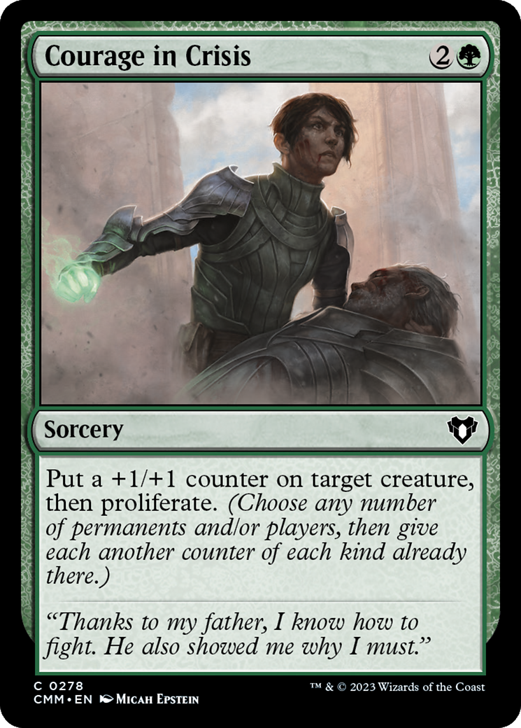 Courage in Crisis [Commander Masters] | Grognard Games