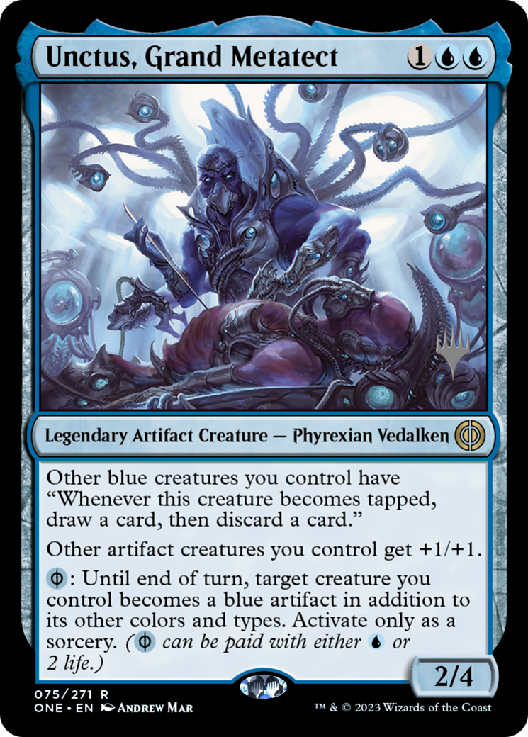 Unctus, Grand Metatect (Promo Pack) [Phyrexia: All Will Be One Promos] | Grognard Games