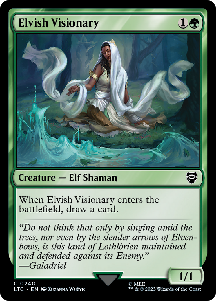 Elvish Visionary [The Lord of the Rings: Tales of Middle-Earth Commander] | Grognard Games