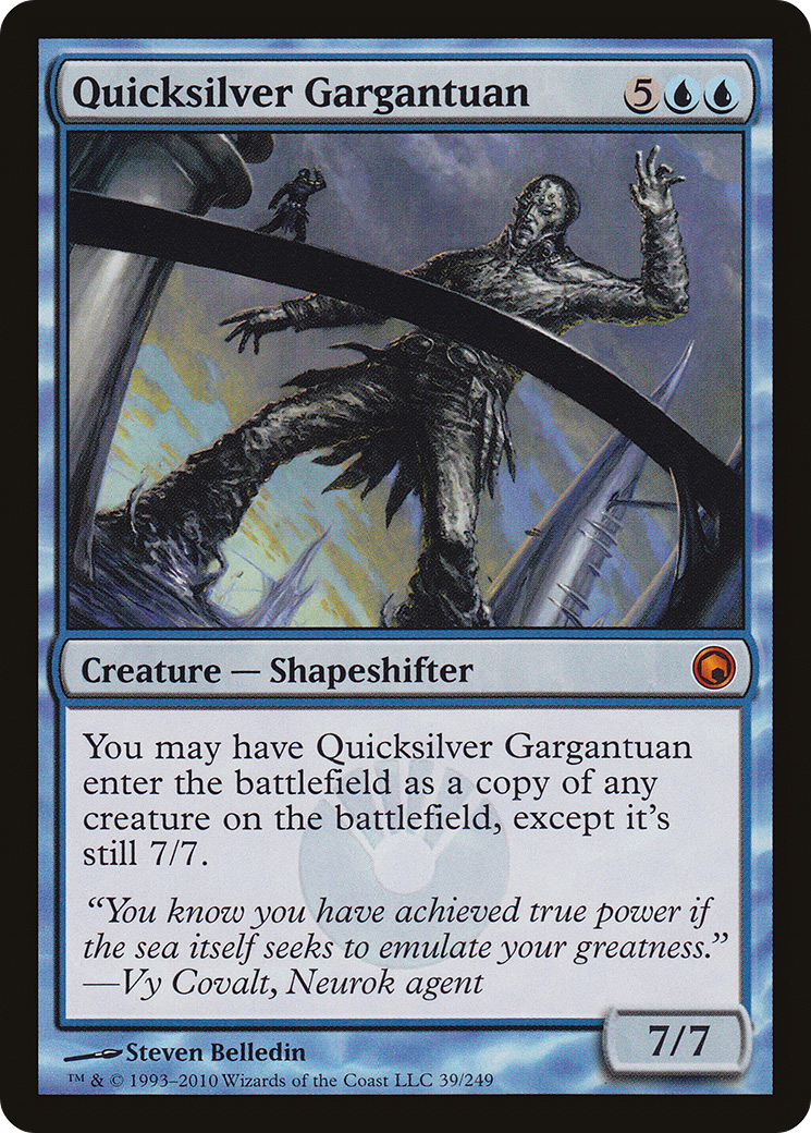 Quicksilver Gargantuan [Scars of Mirrodin] | Grognard Games