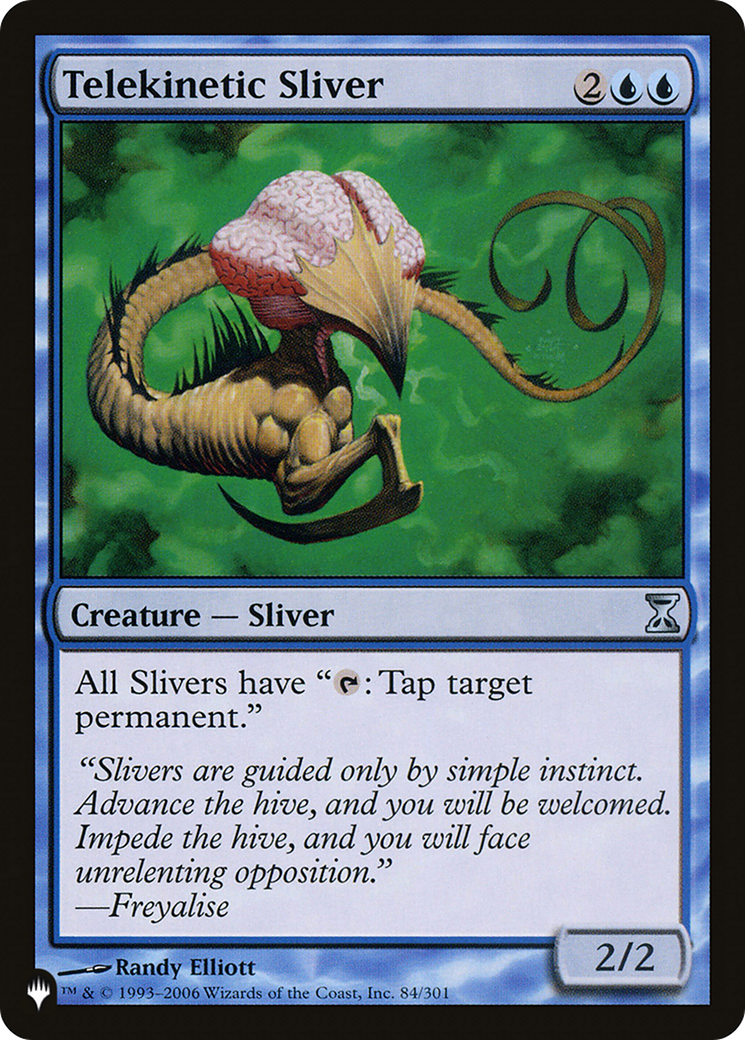 Telekinetic Sliver [The List] | Grognard Games