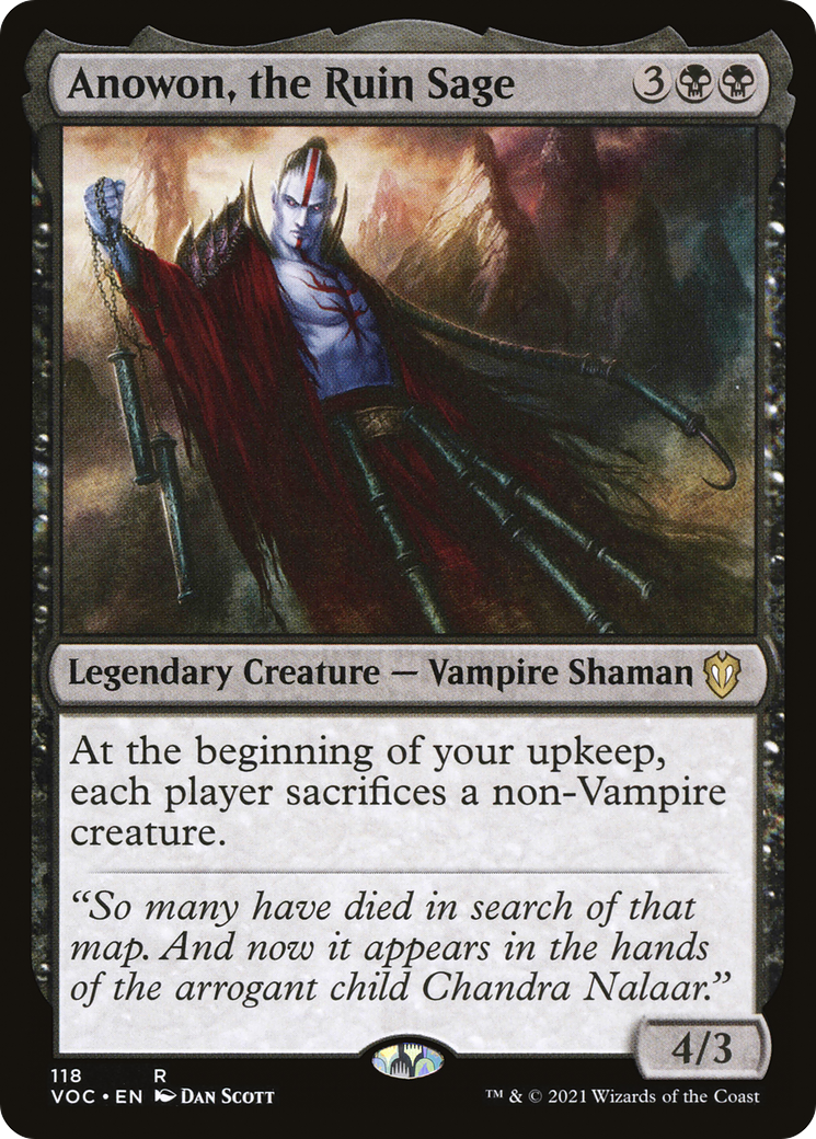 Anowon, the Ruin Sage [Innistrad: Crimson Vow Commander] | Grognard Games