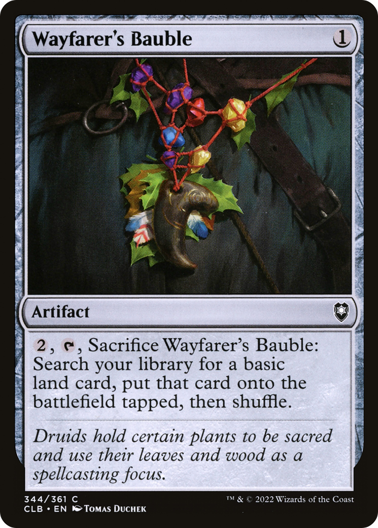 Wayfarer's Bauble [Commander Legends: Battle for Baldur's Gate] | Grognard Games