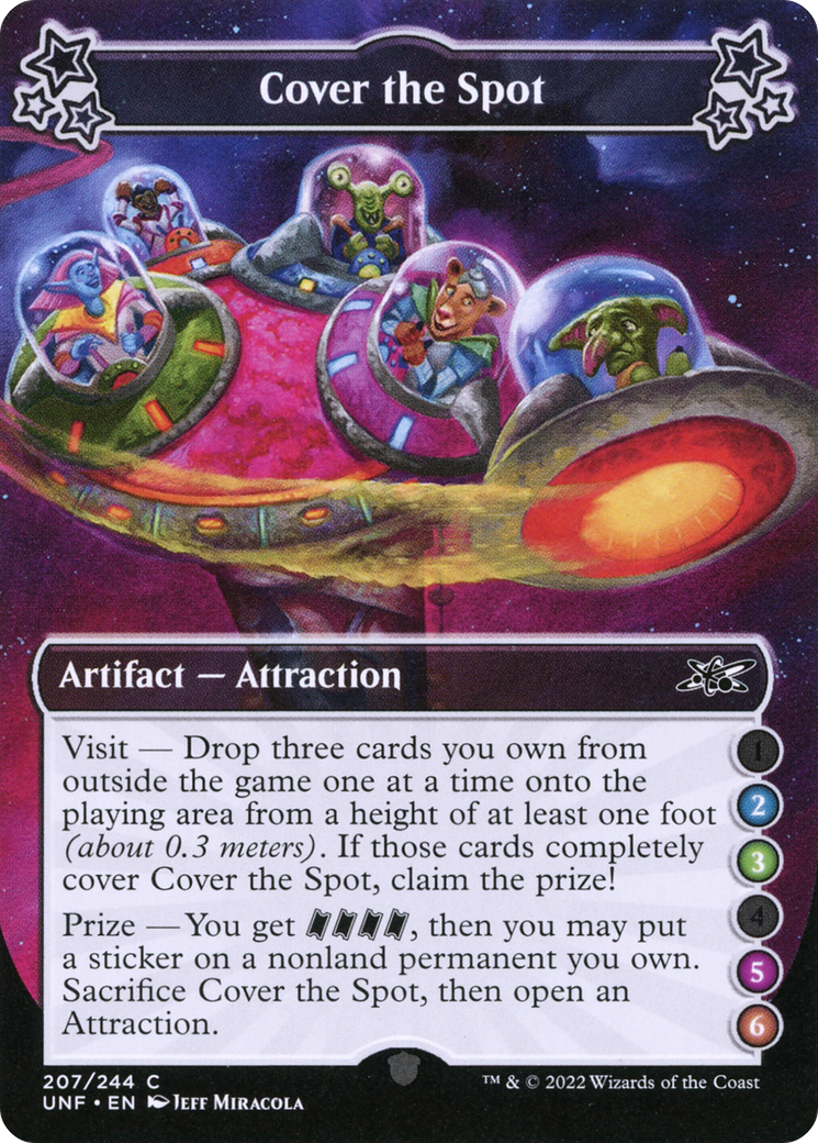 Cover the Spot (2-3-5-6) [Unfinity] | Grognard Games