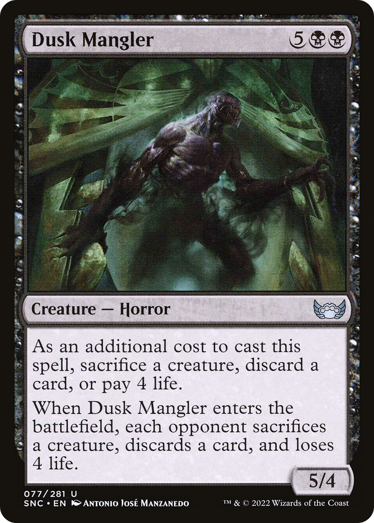 Dusk Mangler [Streets of New Capenna] | Grognard Games