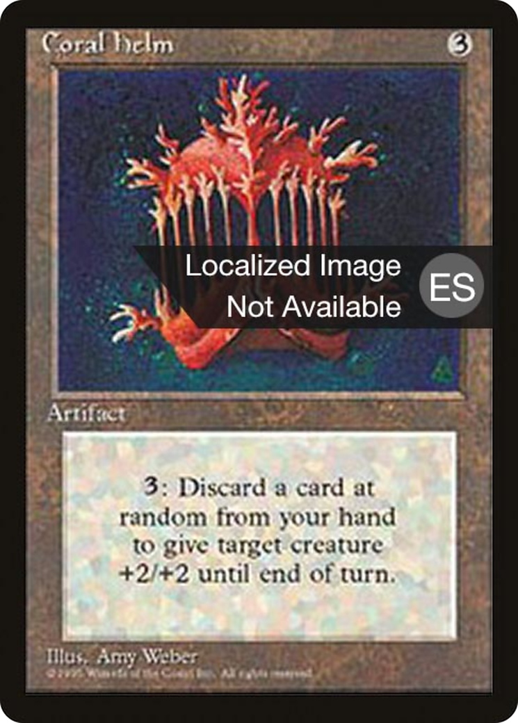 Coral Helm [Fourth Edition (Foreign Black Border)] | Grognard Games