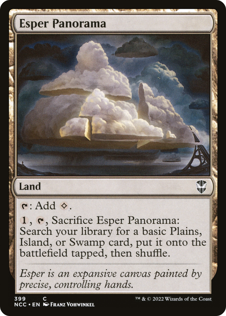 Esper Panorama [Streets of New Capenna Commander] | Grognard Games