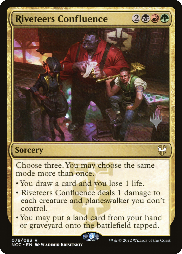 Riveteers Confluence (Promo Pack) [Streets of New Capenna Commander Promos] | Grognard Games