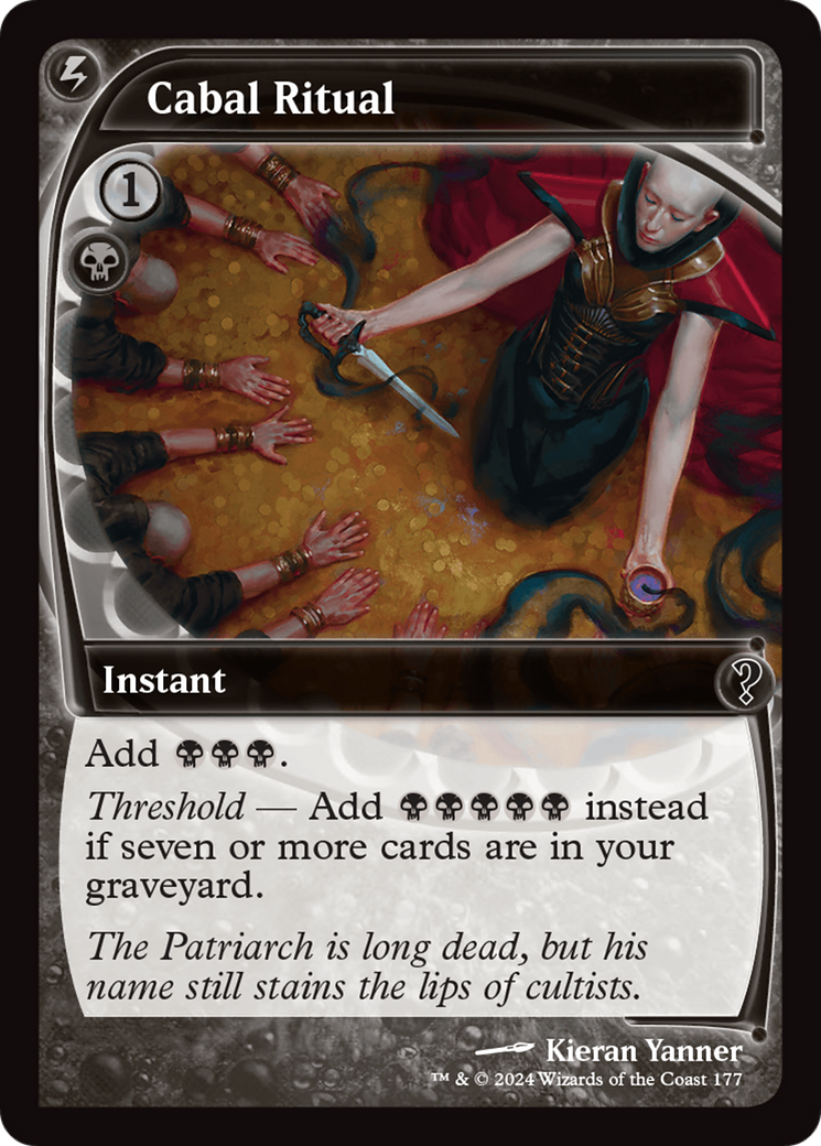 Cabal Ritual (Future Sight) [Mystery Booster 2] | Grognard Games