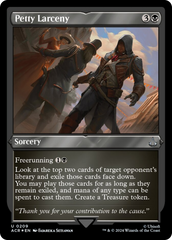 Petty Larceny (Foil Etched) [Assassin's Creed] | Grognard Games