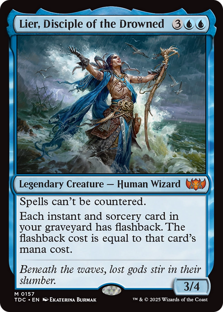 Lier, Disciple of the Drowned [Tarkir: Dragonstorm Commander] | Grognard Games