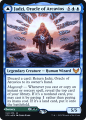 Jadzi, Oracle of Arcavios // Journey to the Oracle [Strixhaven: School of Mages Prerelease Promos] | Grognard Games