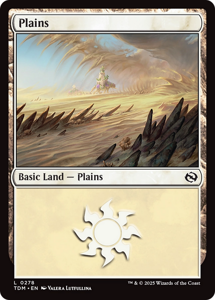 Plains (0278) [Tarkir: Dragonstorm] | Grognard Games