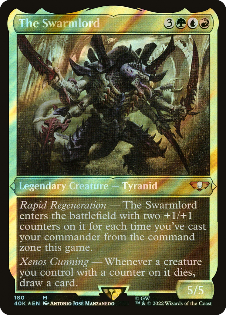 The Swarmlord (Display Commander) [Warhammer 40,000] | Grognard Games