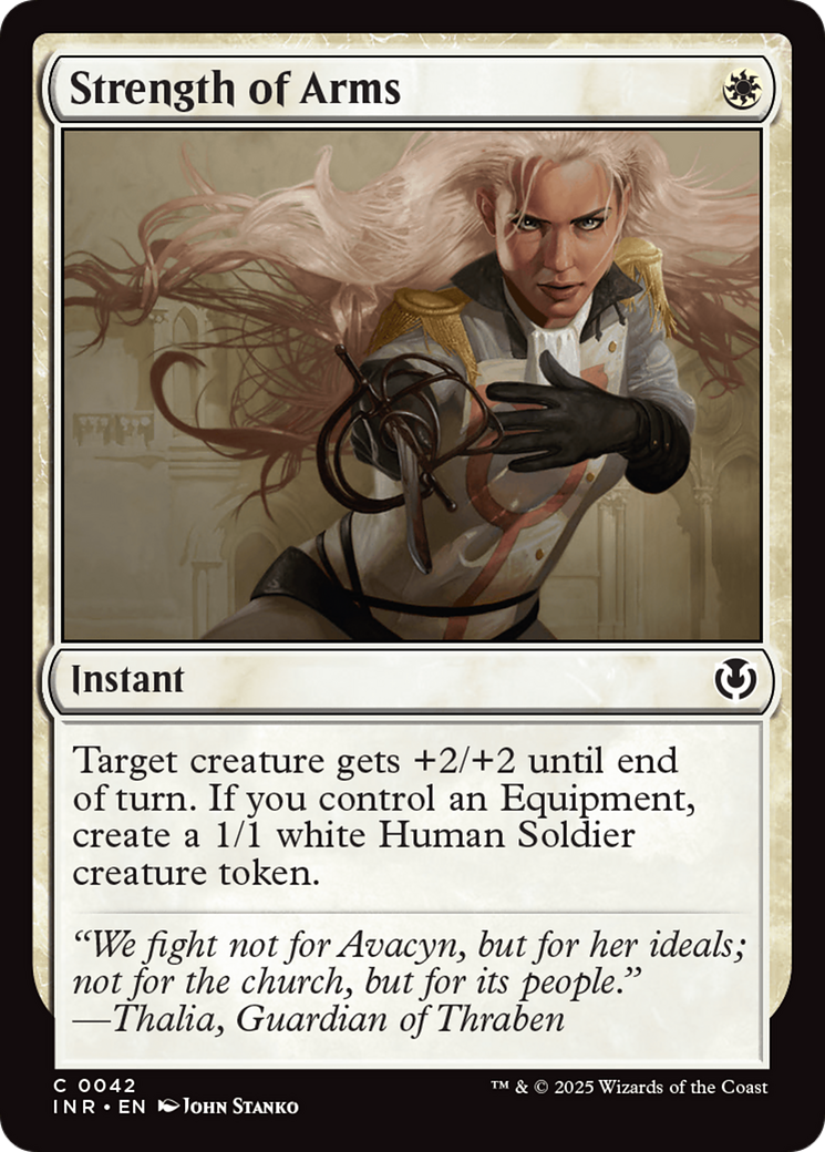 Strength of Arms [Innistrad Remastered] | Grognard Games