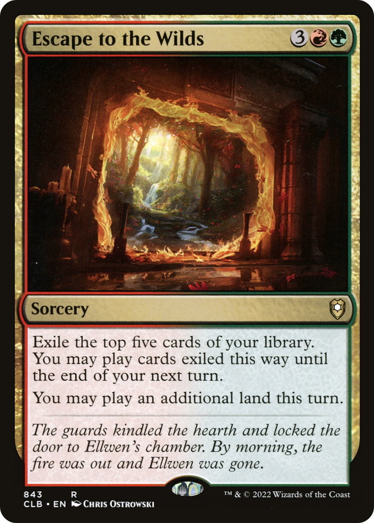 Escape to the Wilds [Commander Legends: Battle for Baldur's Gate] | Grognard Games