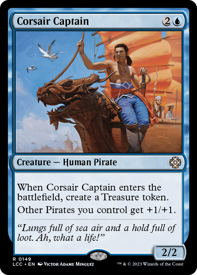 Corsair Captain [The Lost Caverns of Ixalan Commander] | Grognard Games