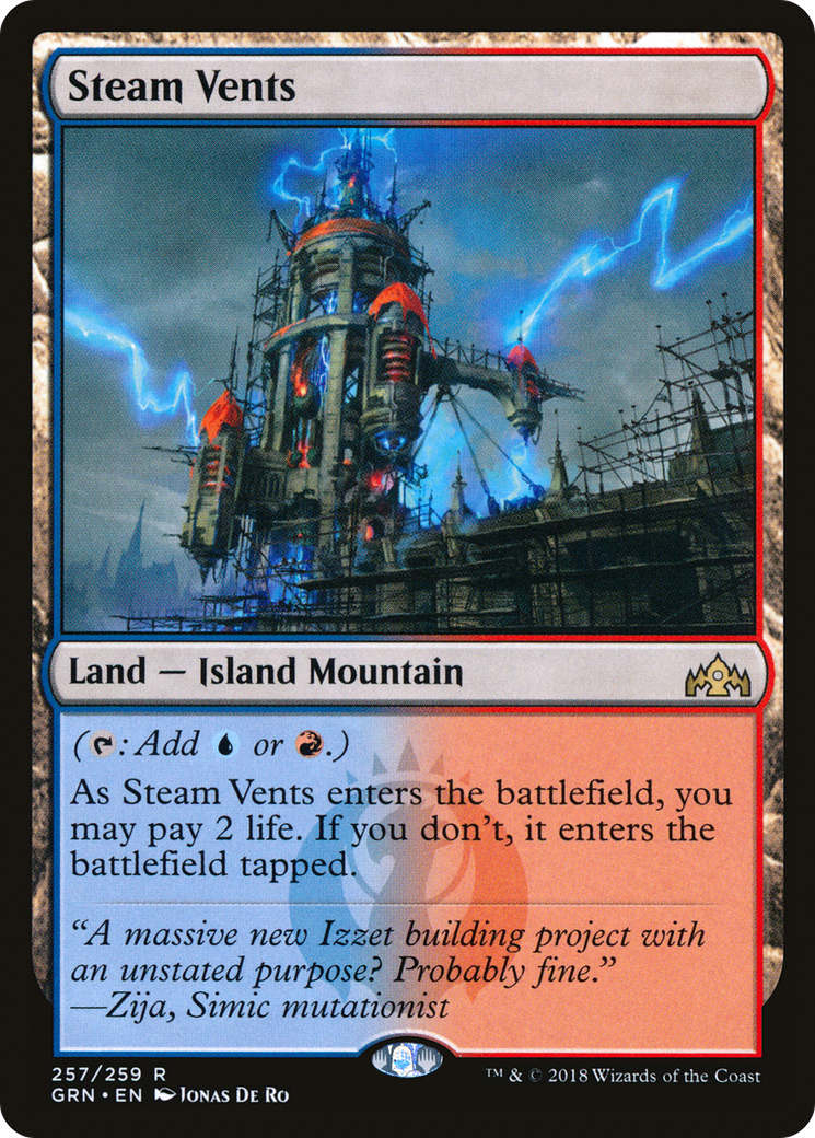 Steam Vents [Guilds of Ravnica] | Grognard Games