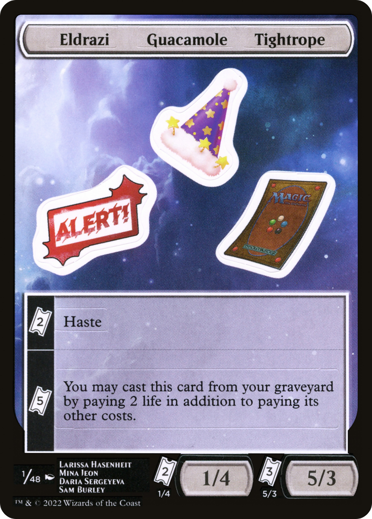 Eldrazi Guacamole Tightrope [Unfinity Stickers] | Grognard Games