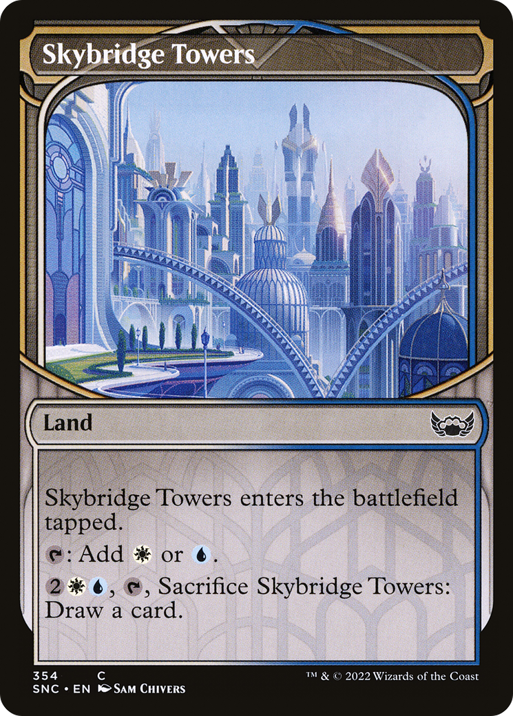 Skybridge Towers (Showcase Skyscraper) [Streets of New Capenna] | Grognard Games