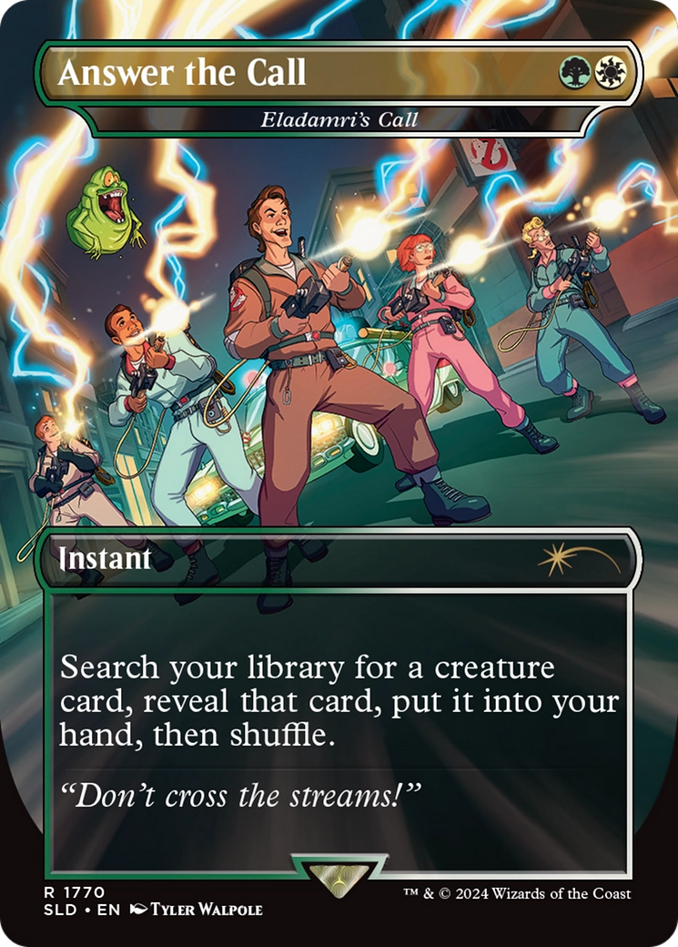 Eladamri's Call (SLD-1770) - Secret Lair Drop / Answer the Call (Borderless) Foil | Grognard Games