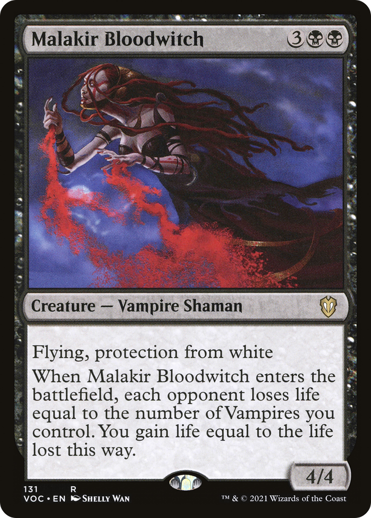 Malakir Bloodwitch [Innistrad: Crimson Vow Commander] | Grognard Games