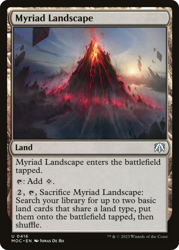 Myriad Landscape [March of the Machine Commander] | Grognard Games