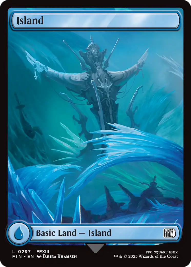 Island (FIN-297) - FINAL FANTASY Foil | Grognard Games