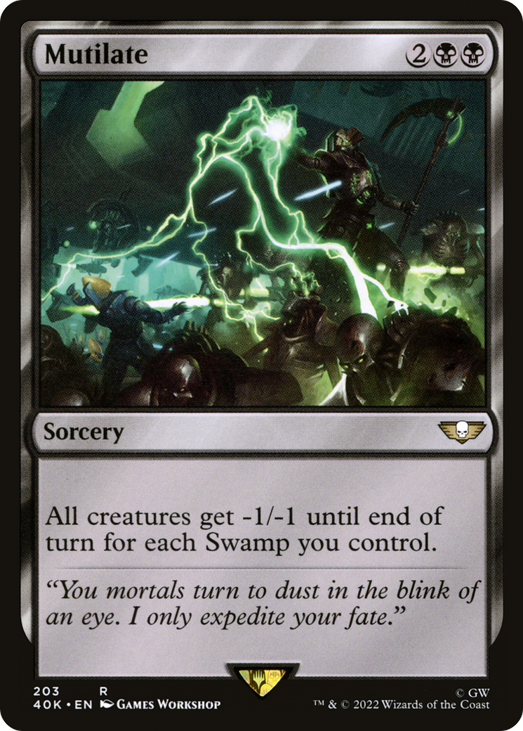 Mutilate [Universes Beyond: Warhammer 40,000] | Grognard Games
