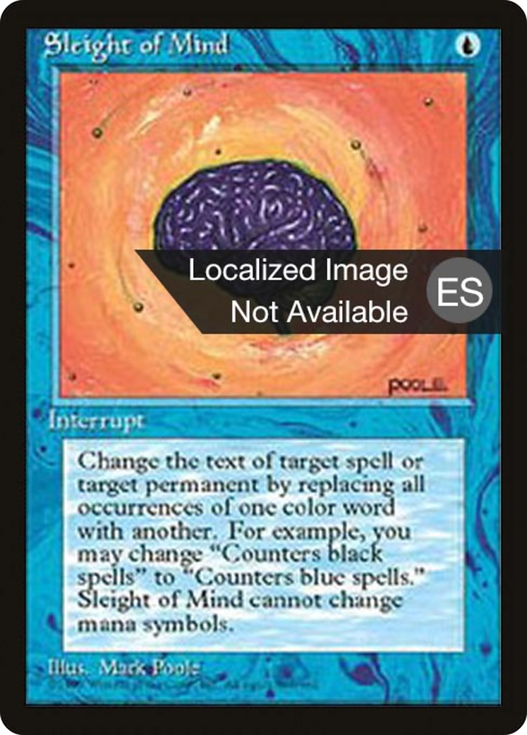Sleight of Mind [Fourth Edition (Foreign Black Border)] | Grognard Games