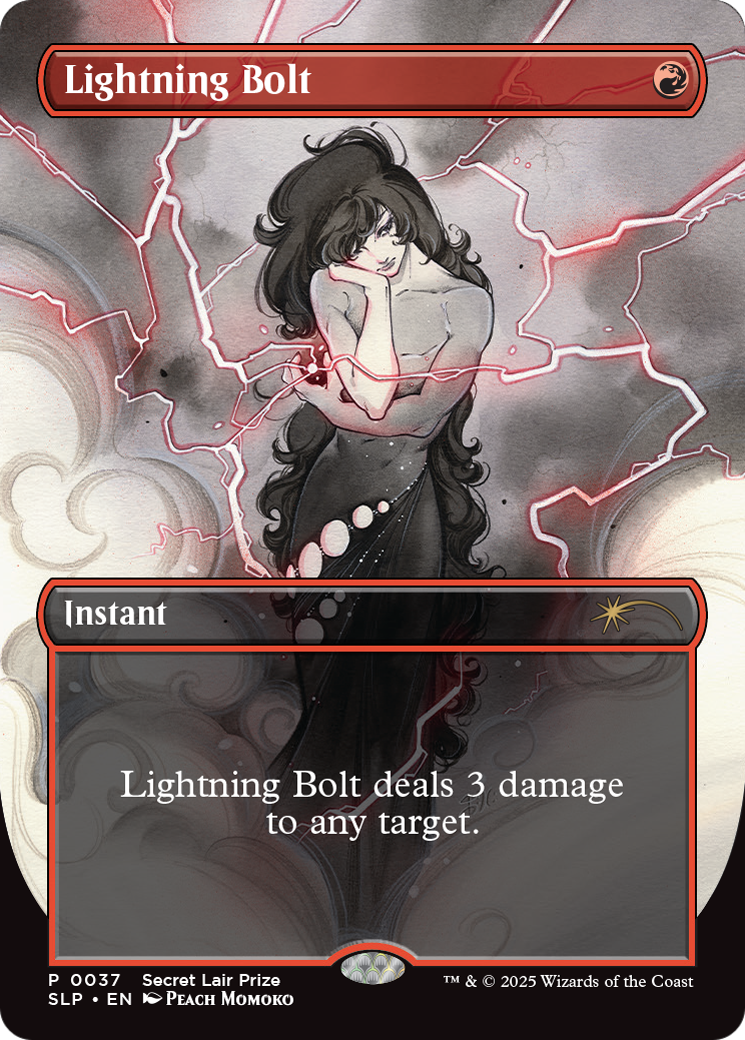 Lightning Bolt (0037) [Secret Lair Showdown] | Grognard Games