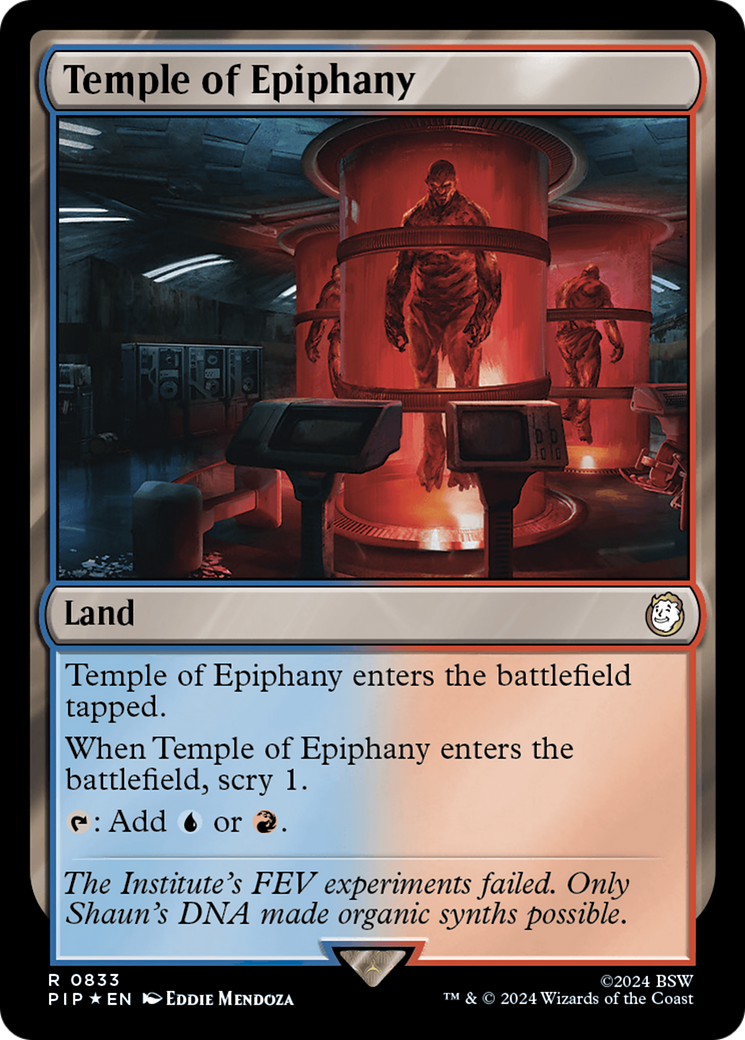 Temple of Epiphany (Surge Foil) [Fallout] | Grognard Games