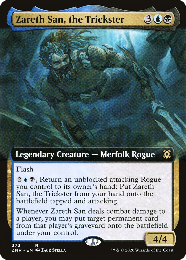 Zareth San, the Trickster (Extended) [Zendikar Rising] | Grognard Games