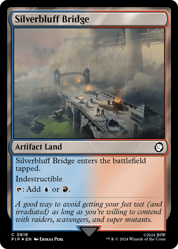 Silverbluff Bridge (Surge Foil) [Fallout] | Grognard Games
