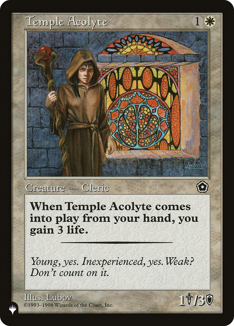 Temple Acolyte [The List] | Grognard Games