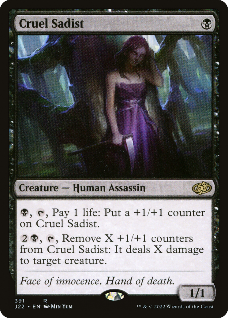 Cruel Sadist [Jumpstart 2022] | Grognard Games