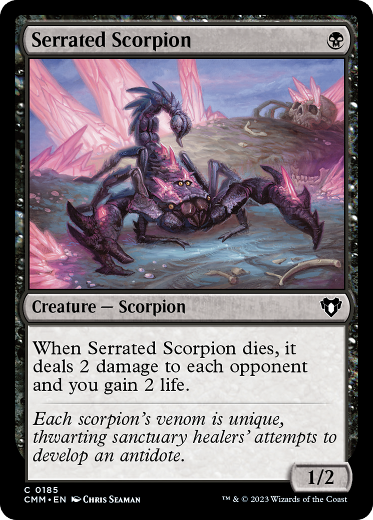 Serrated Scorpion [Commander Masters] | Grognard Games