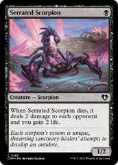 Serrated Scorpion [Commander Masters] | Grognard Games