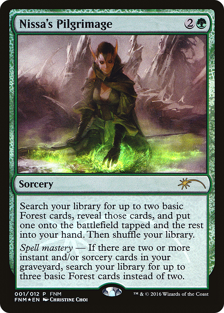 Nissa's Pilgrimage [Friday Night Magic 2016] | Grognard Games