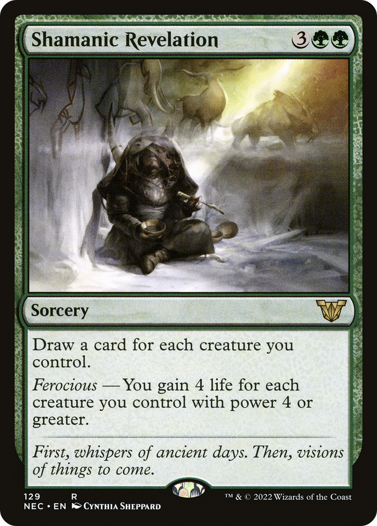 Shamanic Revelation [Kamigawa: Neon Dynasty Commander] | Grognard Games