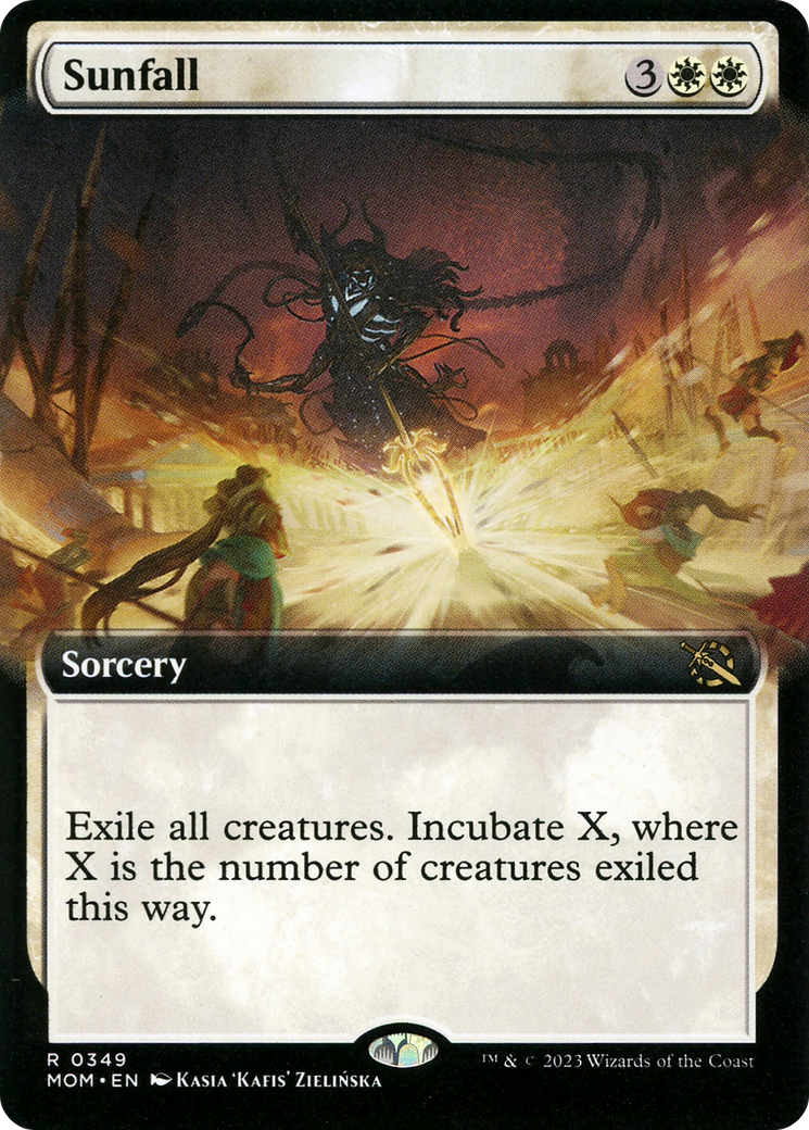 Sunfall (Extended Art) [March of the Machine] | Grognard Games