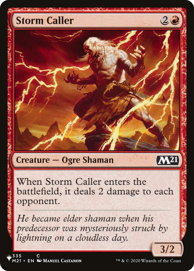 Storm Caller [The List Reprints] | Grognard Games