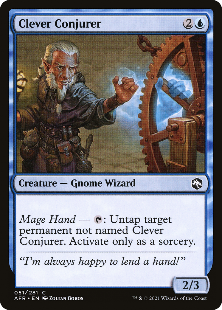 Clever Conjurer [Dungeons & Dragons: Adventures in the Forgotten Realms] | Grognard Games