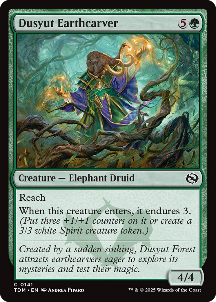 Dusyut Earthcarver [Tarkir: Dragonstorm] | Grognard Games
