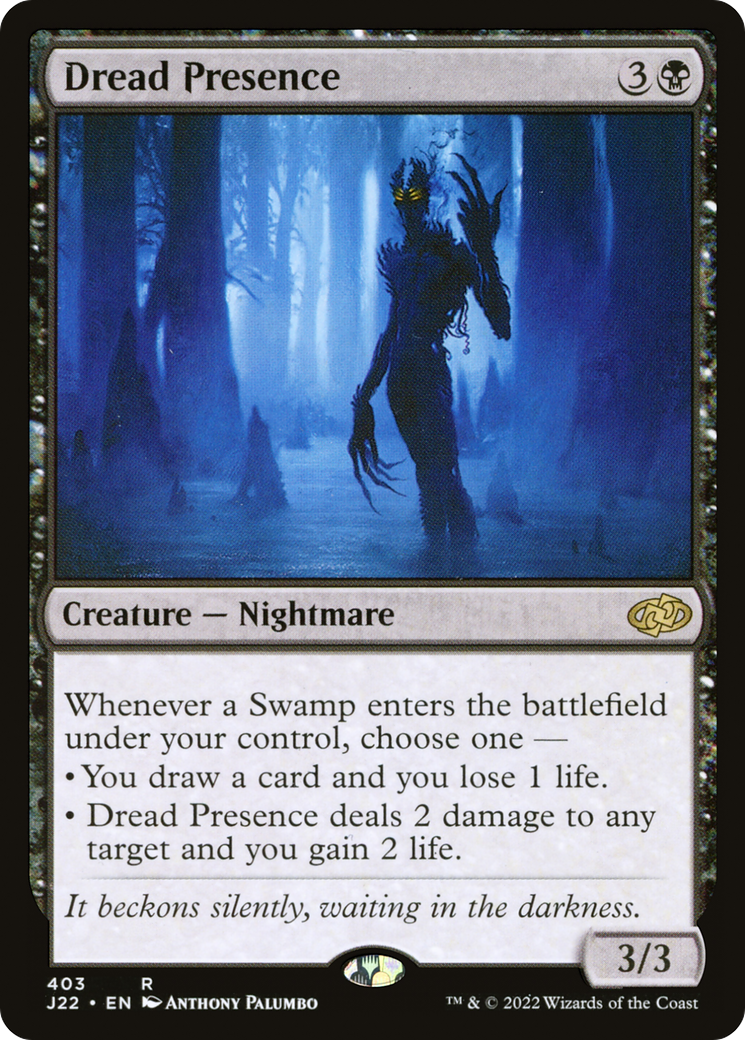 Dread Presence [Jumpstart 2022] | Grognard Games