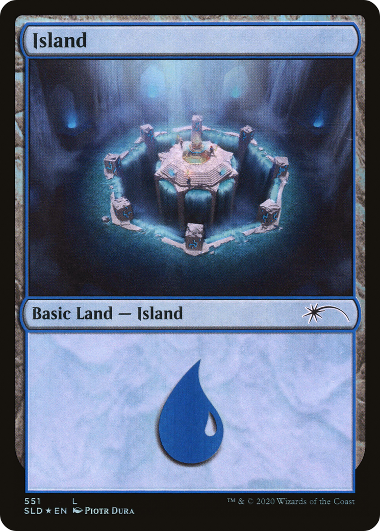 Island (Archaeology) (551) [Secret Lair Drop Promos] | Grognard Games