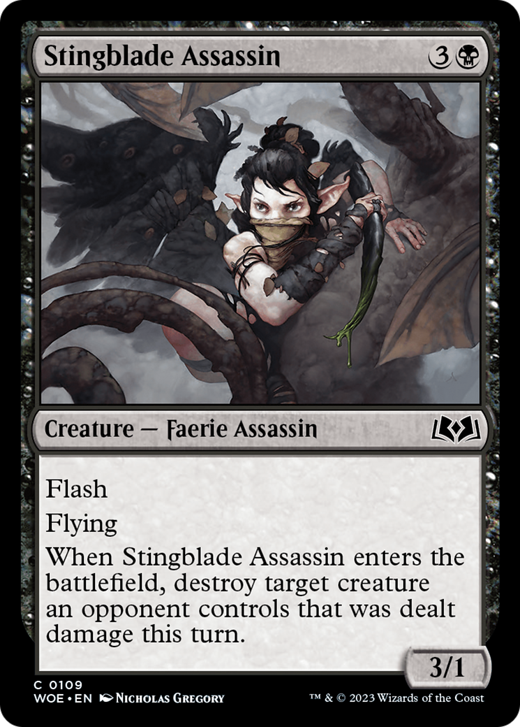 Stingblade Assassin [Wilds of Eldraine] | Grognard Games