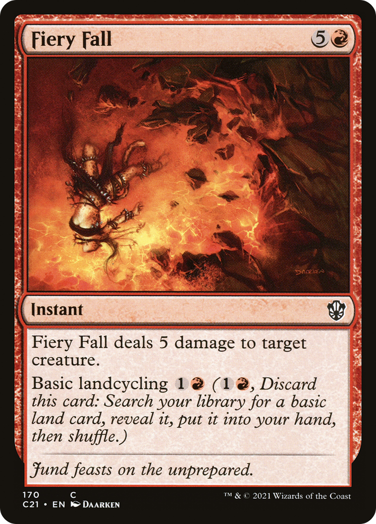 Fiery Fall [Commander 2021] | Grognard Games