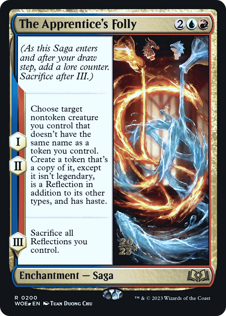The Apprentice's Folly [Wilds of Eldraine Prerelease Promos] | Grognard Games