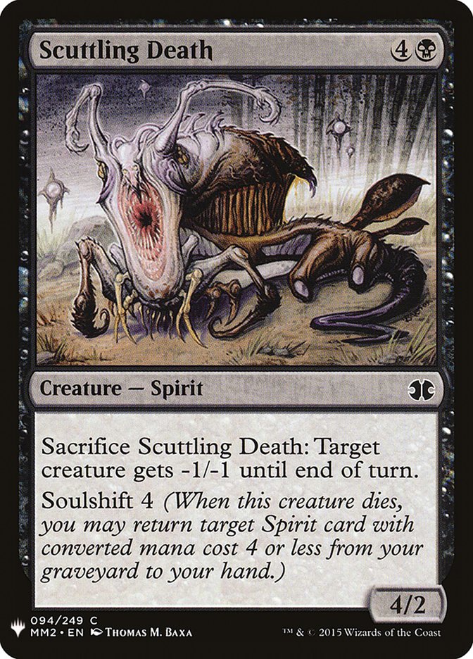 Scuttling Death [Mystery Booster] | Grognard Games